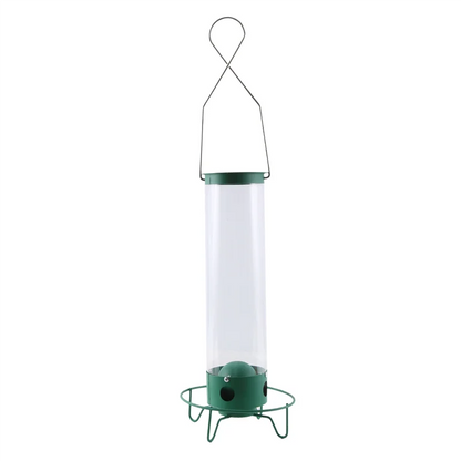 WON Droll Yankees Squirrel-Proof Wild Bird Feeder Outdoor Patio Wrought Iron Hanging Bird Feeder