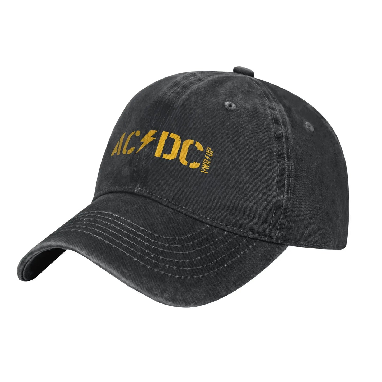 Classic AC Shook Me DC Baseball Cap Men Women Distressed Denim Snapback Hat  Outdoor Summer Gift Hats Cap