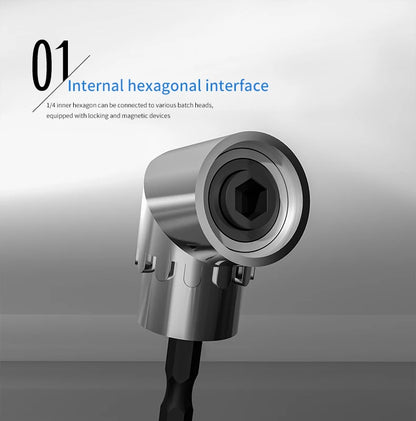 Tool Accessories Screwdriver Head 105 Degree Bend Device Electric Drill Accessories Accessories Extension Parts for Electric