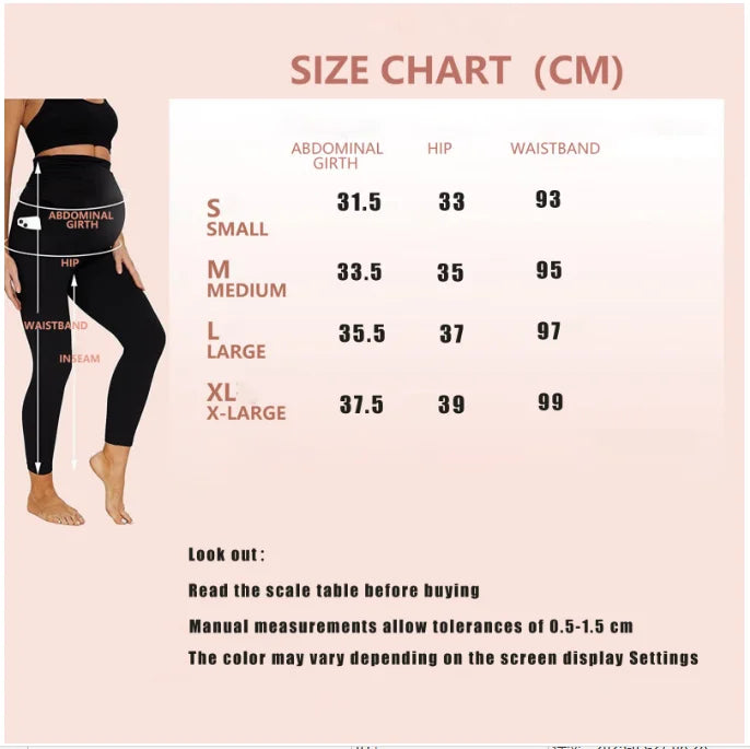 Maternity Leggings Spring, Summer and Autumn New Outer Wear Fashion Sports Yoga Shark Pants Special Belly Support Pregnant Women