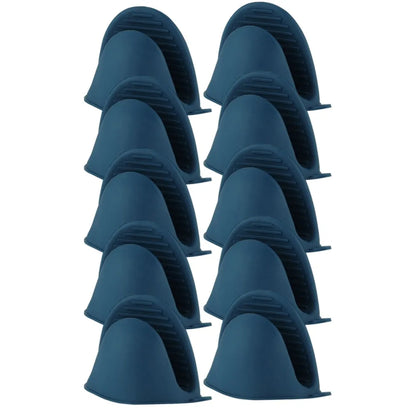 Oven Mitts Rubber Oven Mitts Silicone Potholders Mini Oven Mitts Kitchen Mittens Pinch Mitts for Kitchen Cooking Baking Gloves