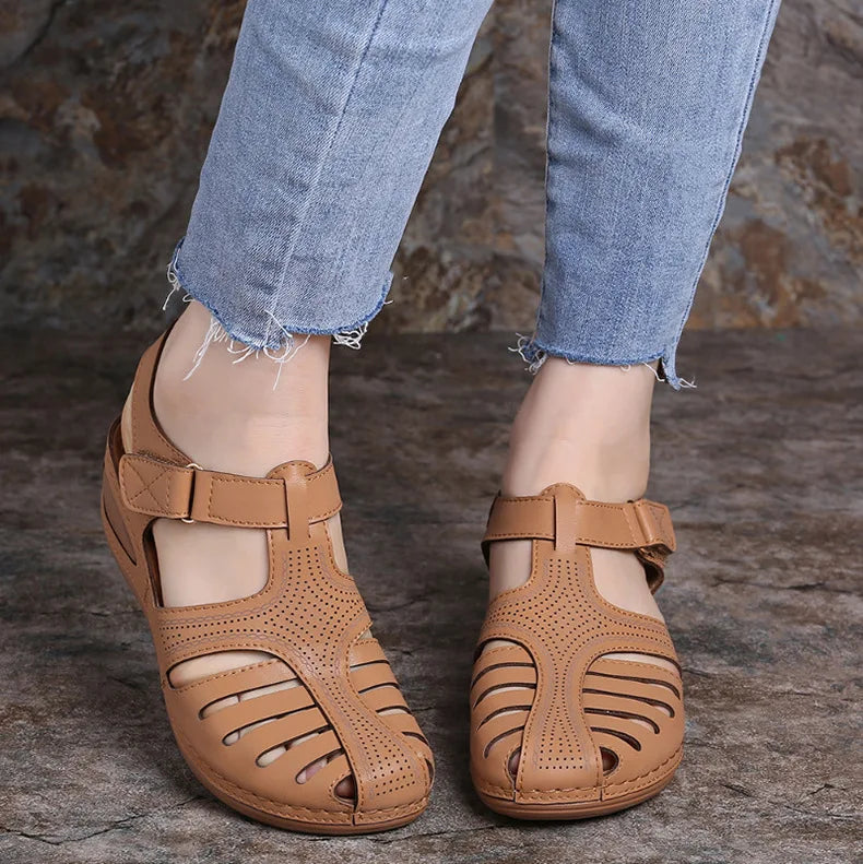 Sandals Shoes Women Summer Beach Women's Sandals Non-Slip Sandals For Women Wedge Shoes Woman Soft Footwear Sandal Women Female