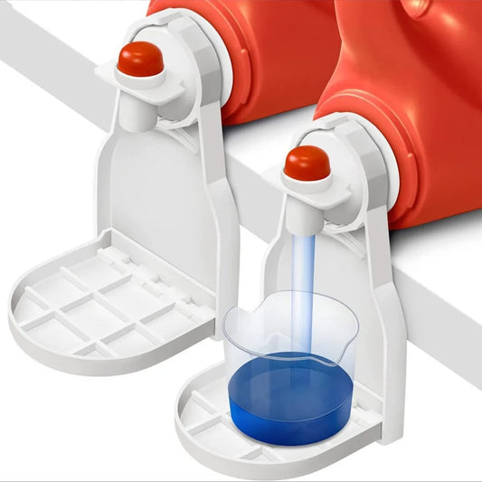 Laundry Detergent Cup Holder Prevents Dripping On a Foldable Stand Laundry Detergent Holder