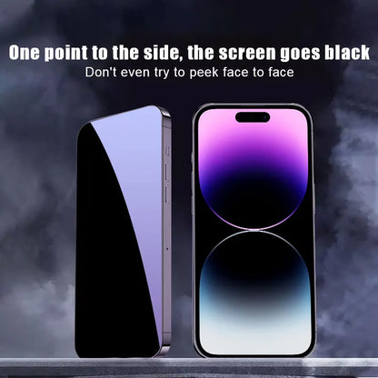 3pcs Anti-blue Light Privacy protector film for iPhone 15 Pro Max 14 Plus 11 12 Mini 13 X XR XS tempered glass phone screen