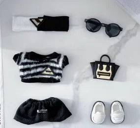 Labubu 17cm Doll Outfits Luxury Vinyl Doll Clothes 1st & 2nd Generation Compatible Delicate Baby Toy Accessories Kids Fashion