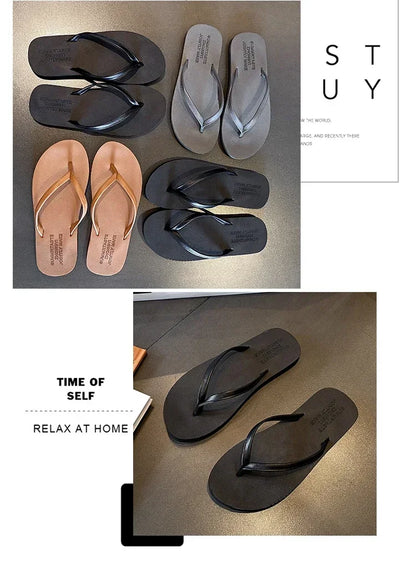 Flip-flops Women's Summer Slippers for Women Non-slip Ins Outdoor Casual Beach Sandal Women Fashion Outerwear Flip Flops