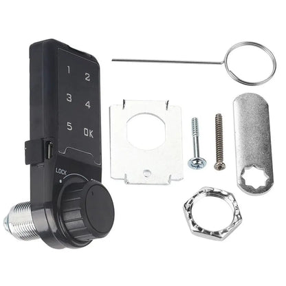 New ABS Cabinet Password Locks Home Security Digital Coded Digital Coded Lock Anti-Theft Hardware Touch Keypad Lock Cabinet