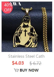 Seven Archangels Amulet Stainless Steel Necklaces Men Seal of Salomon Talisman Christian Protection Jewelry collar hombre N1162