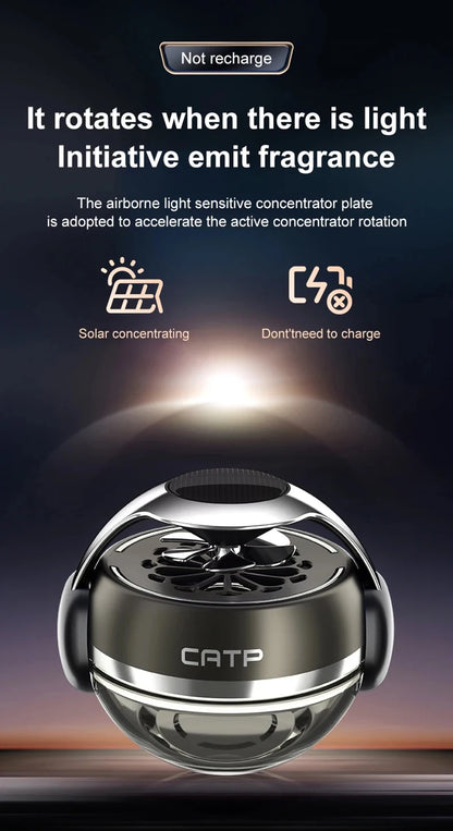 Car air freshener Solar Rotating Aroma Diffuser Home/car/bedroom/Perfumes Car perfumes decorations and accessories that men like