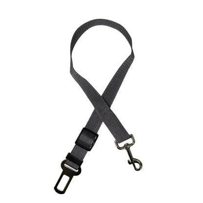 Retractable Pet Car Seat Belt - Securing the Dog During Travel - Adjustable Harness and Belt - Essential Car Travel Supplies