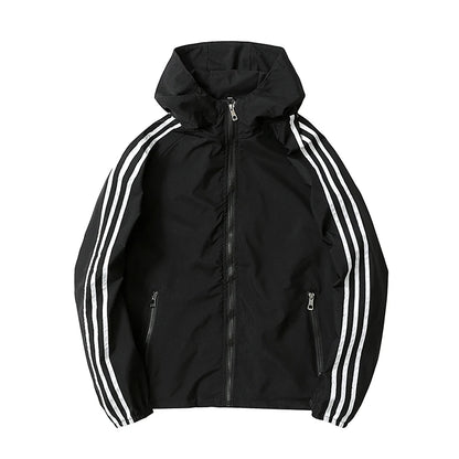 Women Travel Jacket Casual Wears Hooded Coat Outdoor Hiking Couple Wind-Proof Clothing Spring Autumn Fashion Unisex Outerwear