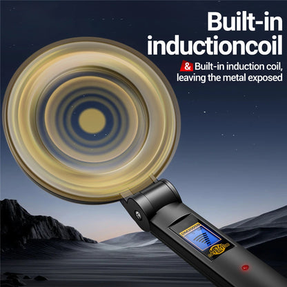 Handheld Metal Detector High Sensitivity Metal Detector Underground Multipurpose Metal Finder Buzzer & Vibration Alarm