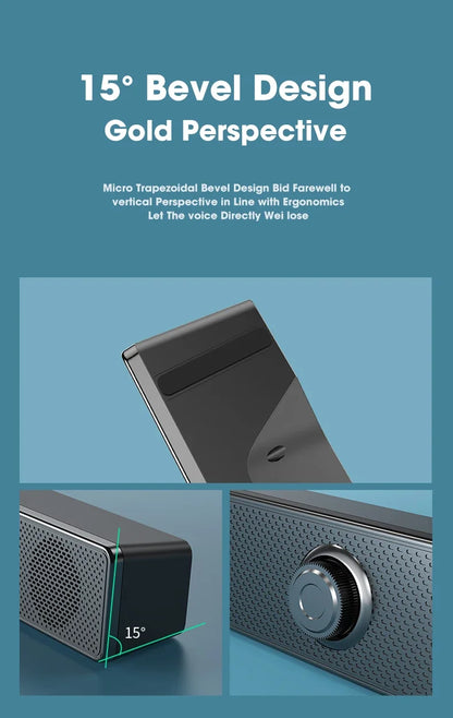 Home theater, Bluetooth speakers, USB powered wired and wireless audio panels, TV, PC, laptop, 3D audio gaming system