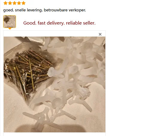 50/100Pcs Expansion Drywall Anchor Kit With Screws Self Drilling Wall Home Pierced Special For Nylon Plastic Gypsum Board 앙카