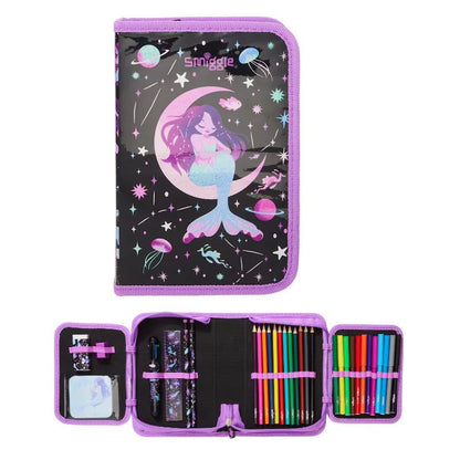 Genuine Australian Smiggle Mermaid Reflection In Water Backpack Children'S Stationery Student Pencil Case Backpack Student Gift