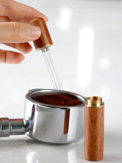 Stainless Steel Coffee Powder Tamper Espresso Powder Stirrer Distributor Leveler WDT Tools Cafe Stirring Barista Accessories