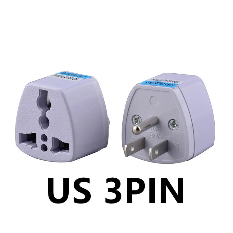 Worldwide Universal International Converters Travel Adaptor Wall AC Power Plug Adapter for USA EU UK