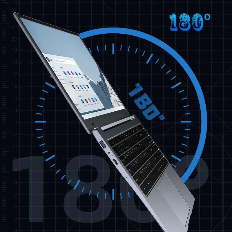 2025 Laptop Computer Windows 11 Pro Intel Core i9 8950HK Gaming Laptop 16GB RAM 1TB 2TB SSD 14.1 inch Portable Business Notebook