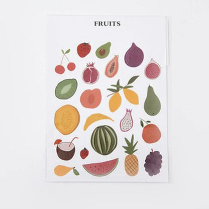 School Supplies Planner Album Self-adhesive Decorative Decals Label Stickers Stationery Stickers Diary Scrapbooking Stickers