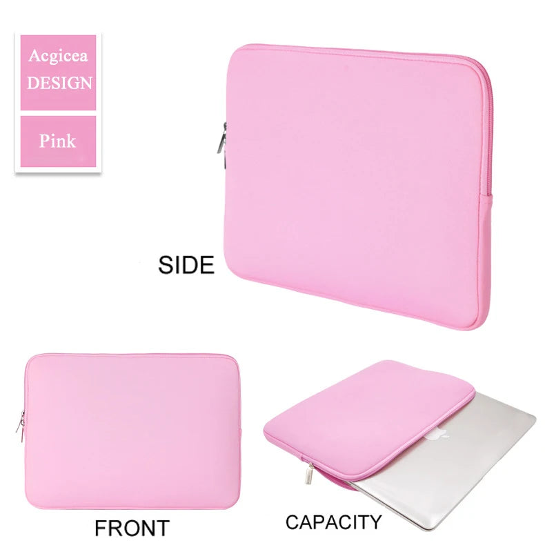 Laptop Bag 15.6-6 Inch Laptop Case Soft Computer Bag Office Travel Business for Macbook Air Pro Xiaomi MateBook HP Dell