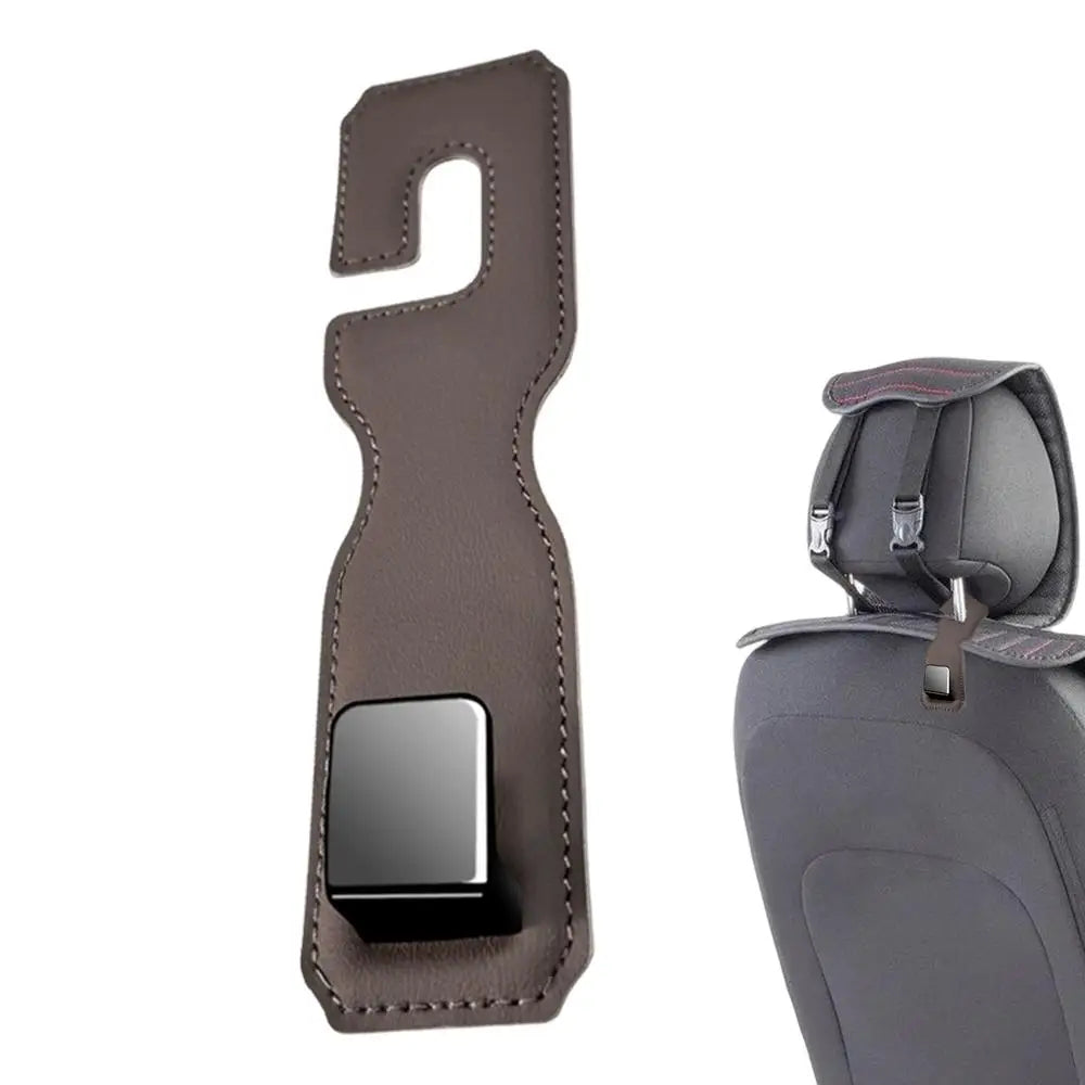 Car Seat Hooks For Headrest Small Car Back Seat Hanger Car Purse Hook Seatback Bag Holder Car Interior Accessories For Purse