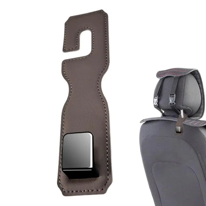 Car Seat Hooks For Headrest Small Car Back Seat Hanger Car Purse Hook Seatback Bag Holder Car Interior Accessories For Purse
