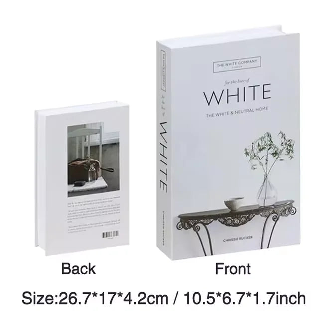 Simulation Book Living Room Accessories Fashion Home Decoration Props Bookshelf Decoration Coffee Table Decoration Books