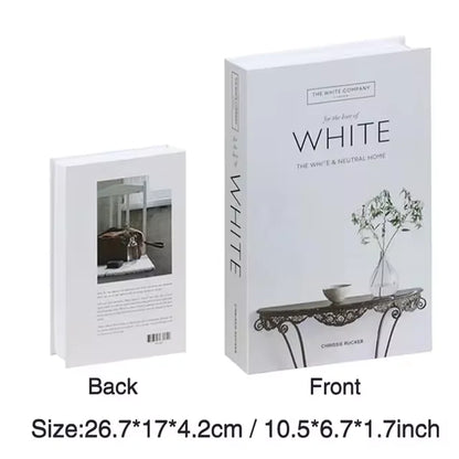 Simulation Book Living Room Accessories Fashion Home Decoration Props Bookshelf Decoration Coffee Table Decoration Books