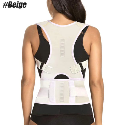 Posture Corrector Belt, Back Brace for Posture, Adjustable Back Support Straightener Shoulder Posture Support for Pain Relief