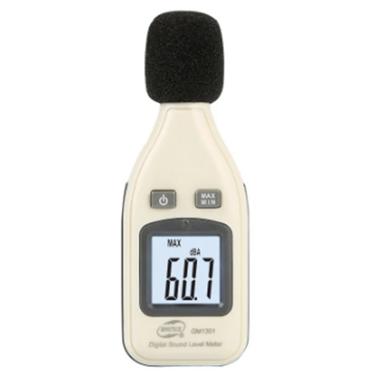AT21-37MD Noise Measurement Device ABS Sound Pressure Level Meter Noise Meter With Wide Measuring Ranges For Home