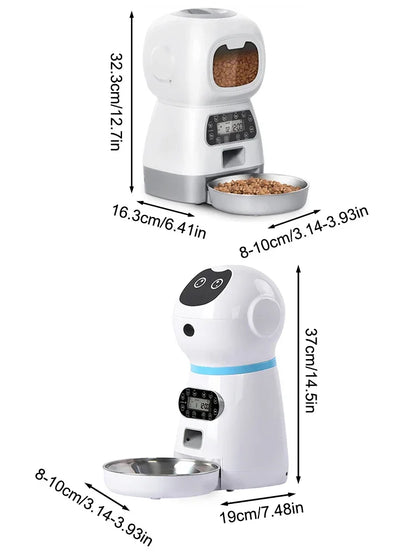 1PC Intelligent Pet Feeder - Cat And Dog Feeding Device - Automatic And Precise Feeding Intelligent Feeder