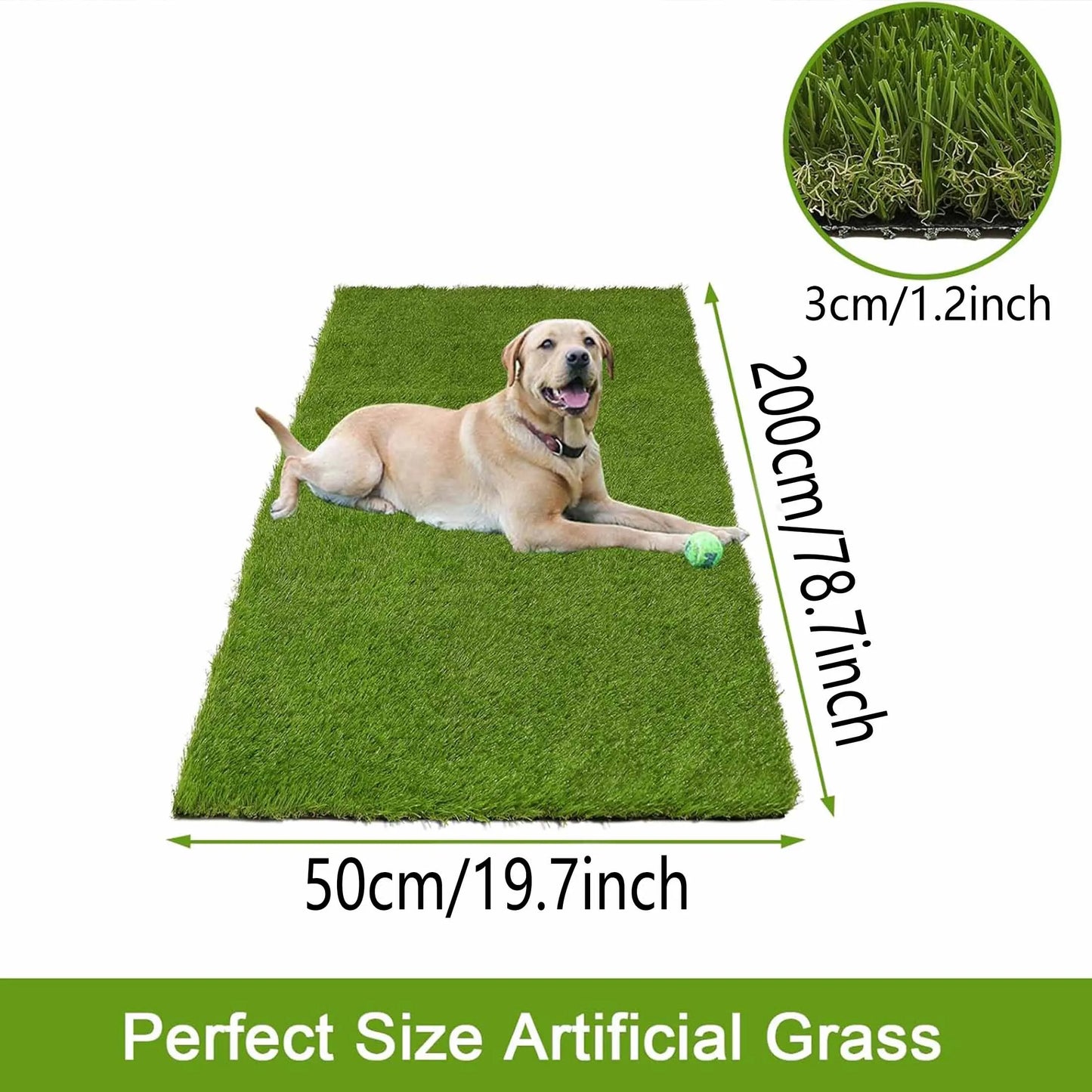 Simulated artificial spring grass lawn carpet, realistic indoor and outdoor garden lawn landscape, courtyard lawn mat