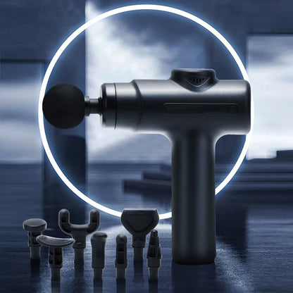 Fascia Gun Portable Muscle Massage Gun Deep Muscle Tissue Percussion Massager For Athletes, Holding Body Back Muscle Massage