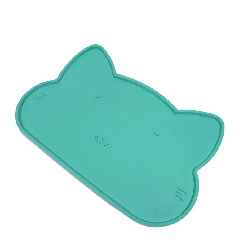 Silicone Pet Feeding Dog Cat Bowl Food Mat Non-Stick Waterproof Pet Food Feeding Pad Puppy Feeder Tray Water Cushion Placemat