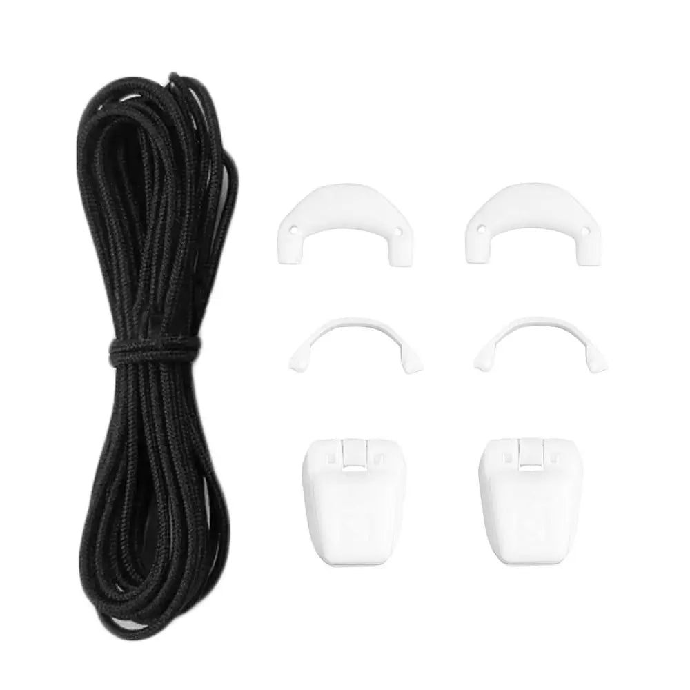 Soft Fabric Quick lace Kit Casual No tie Shoe laces Colorful Round Tennis Laces Sneaker Fabric Shoe laces Shoelaces For Salomon