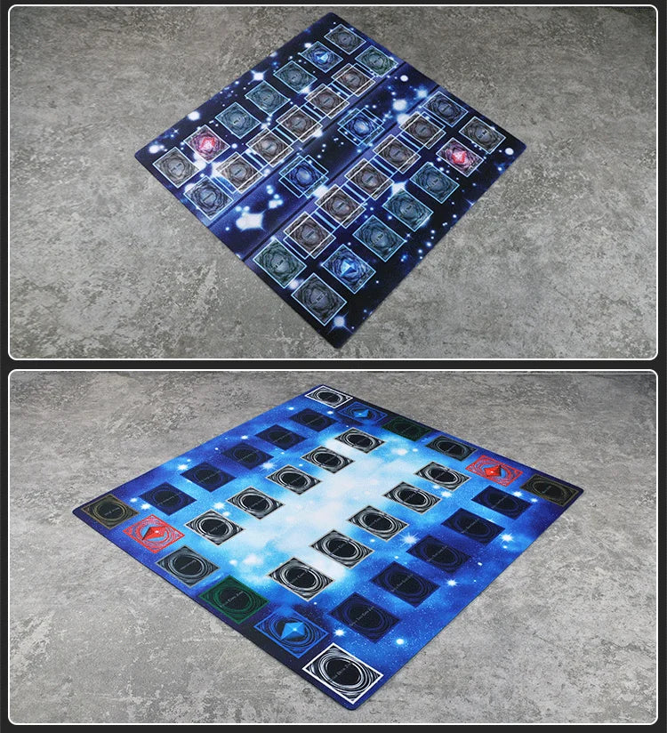 Yu-Gi-Oh! Play Mat Anime Yugioh Double Board Game Duel Plate Rubber Board Table Games Card Mat Mouse Pad Trading Card Game Mat