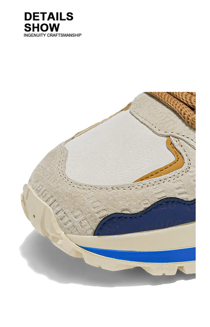 2025 Trend Print Mens Fashion Shoes Design Chunky Men Casual Sneaker Breathable Platform Sneakers Male Running Jogging Shoes