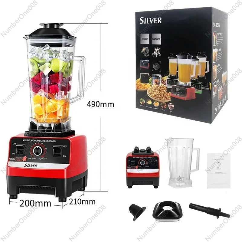 for  2L 3000/4500W Silver Crest blender Big Powerful SC-1589 Smoothies Commercial Blender