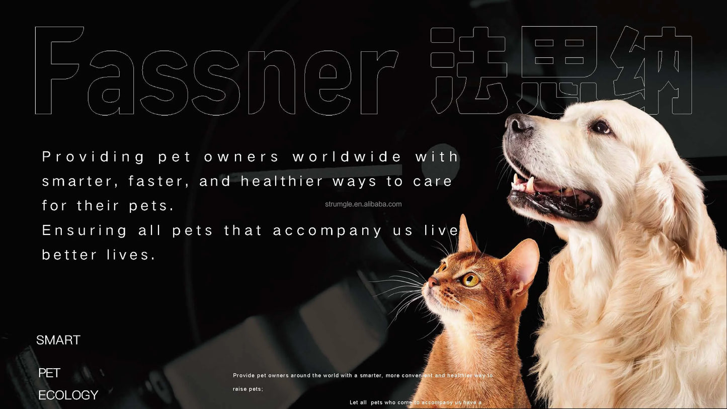 Pet Food Processor For Furry Friends-premium Bowls & Feeders White Silk Screen Smart Automatic Pet Feeder