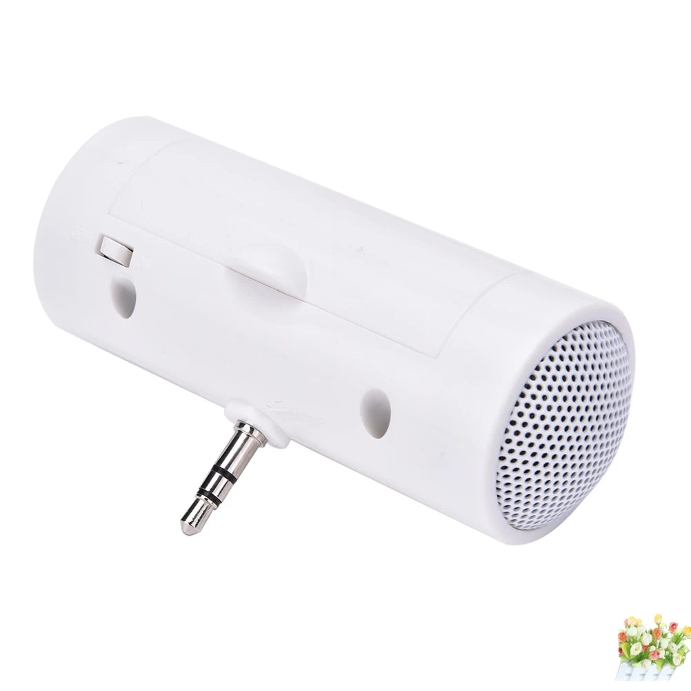 3.5mm Jack Stereo Mini Speaker Portable MP3 Music Player Speaker Amplifier Loudspeaker for Mobile Phone Tablet PC
