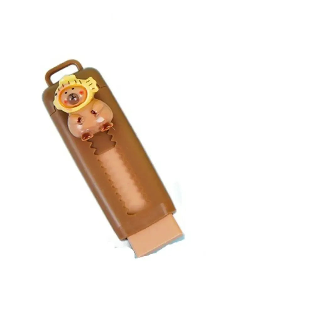 Kapibala push-pull eraser, suitable for drawing and design, office culture and educational supplies