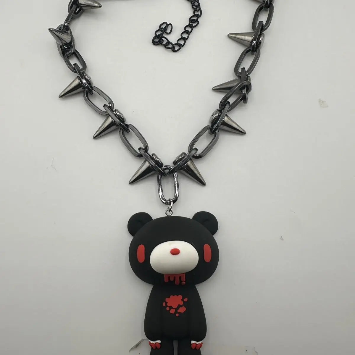 Accessories Series Cute Creative Handmade Melancholic Bear Necklace Fashion Accessories Y2k Style Accessories Children'S Gifts