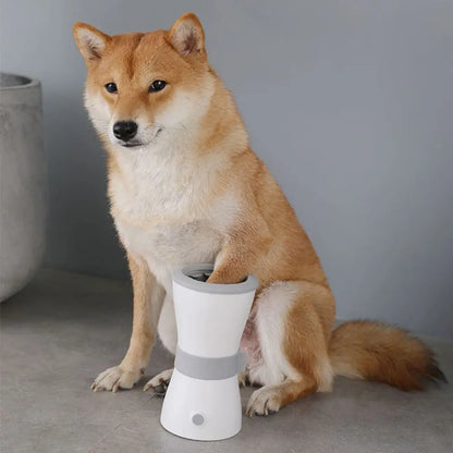 Portable Pet Feet Washer 2 Modes Low Noise Dog Paw Automatic Cleaning Machine Easy Operation Comfortable Pet Foot Washer Cup