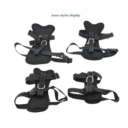 Dog Car Safety Chest Seat Belt Pet Harness Adjustable Vehicle Breathable Safe Dogs Belt Harness Walking Harness With Belt Leash