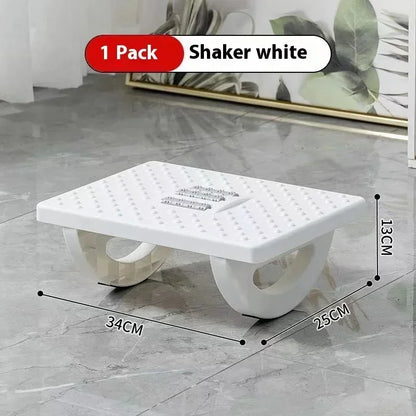 Office foot pedals, placed under the desk, can swing 180 degrees to activate the feet and relieve leg stiffness