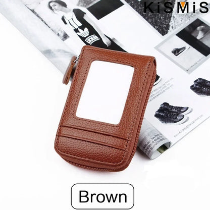 RFID Blocking Aluminum Card Case - Credit Card Protector, Business Card Holder, Metal ID Organizer Wallet, 6 Slots for Women,Men