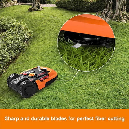 60-18set Lawn Mower Cutting Blade Set Single Hole Lawn Mower Blade Robotic Lawn Mowers Replacement for Worx Landroid Lawn Mowers