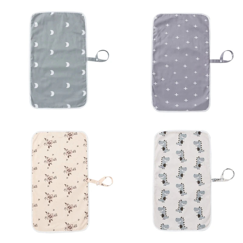 Foldable Waterproof Baby Diaper Changing Pad Portable Travel Newborn Diapers Pad Changing Table for Toddler Nappy Changing Mat