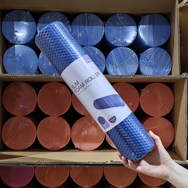 Extended 90cm  EVA Foam Roller Me Pattern Yoga Massage Sti Fitn Exercise Muscle Relaxation Roller