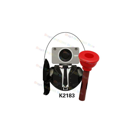 Hot Game Building Blocks Skibidi Toilet Accessories TV Monitor Cameraman Speakman Figures Toys KDL829 KDL826 KDL828
